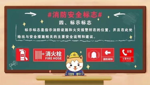 標示標志,消防安全標志
